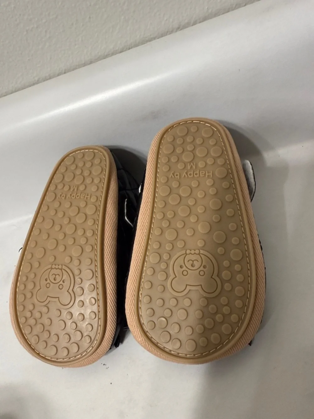 Classic Black Quilted Mary Jane Shoes for Kids